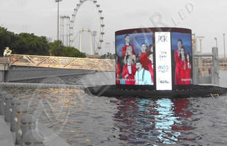 1R1G1B P10 Flexible LED Display Outdoor IP65 (Front Side) , IP54 (Back Side)