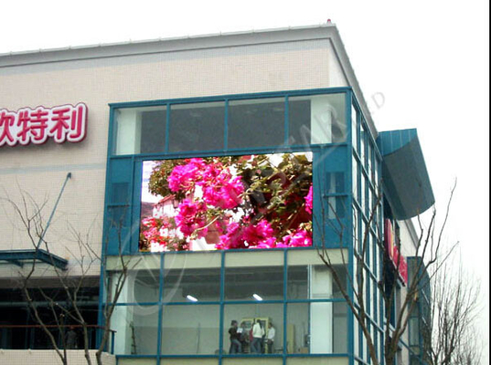 P10 Outdoor DIP Front Service LED Display , Waterproof IP65 160mm × 160mm