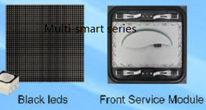 Seamless 8MM front service led display outdoor , led big screen Die casting aluminum