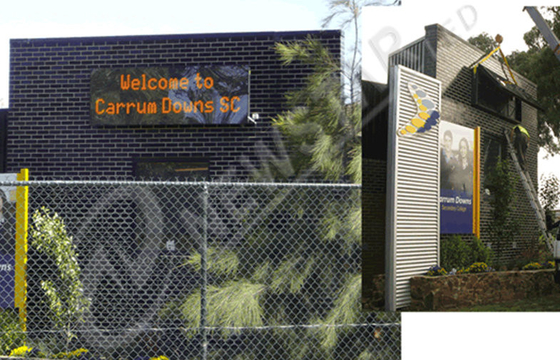 P10mm RGB Front Service LED Display , Epistar / Silan Digital Display Board