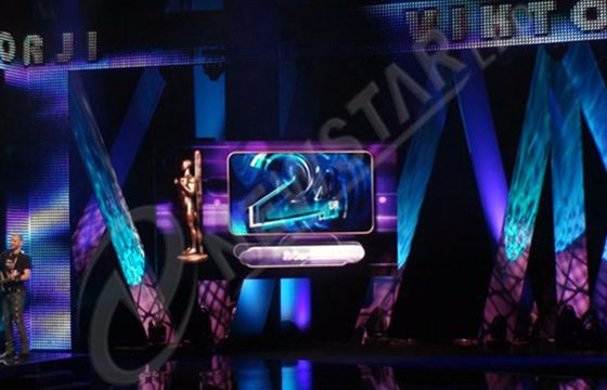 High Resolution Indoor SMD LED Display Boards , Stage Background LED Screen