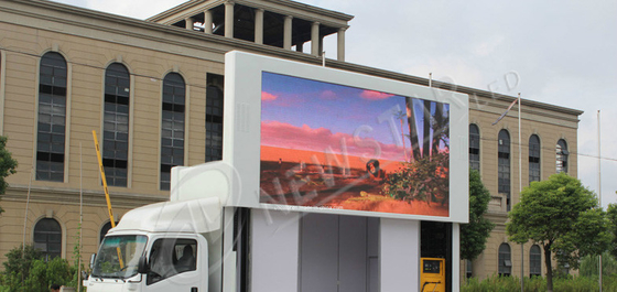 Commercial Portable Waterproof Led Screen Signs P20 For Trade Show , 6500cd / sqm