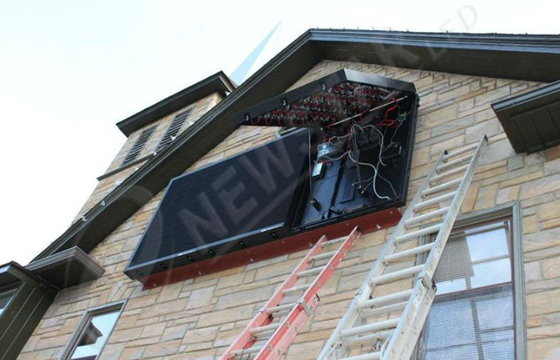 Front Opening P16 Front Service LED Display Advertising , 256mm * 256mm