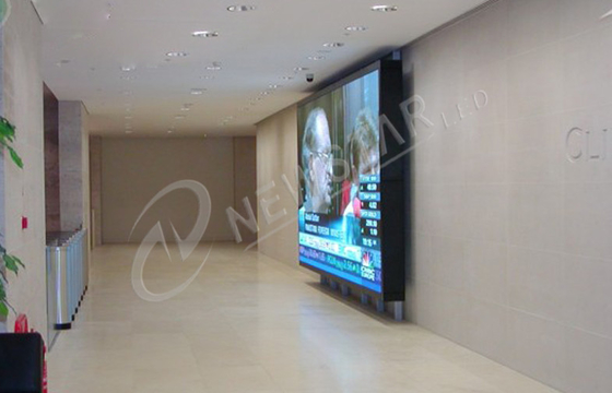 Indoor P7.62mm Front Service LED Display Screen , 1R1G1B LED Screen For Advertising