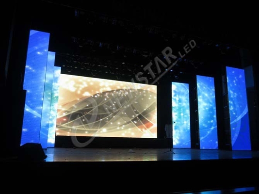 P6.25 段階 LED のためのレンタル LED 表示スクリーンはキャビネット 500mm の × 500mm を選別します